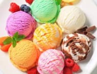 ice-cream balls