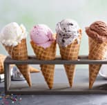 ice-creams in stand