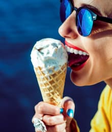 girl and ice-cream