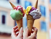two ice-creams