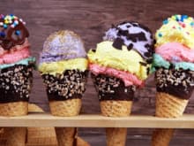 four ice-creams